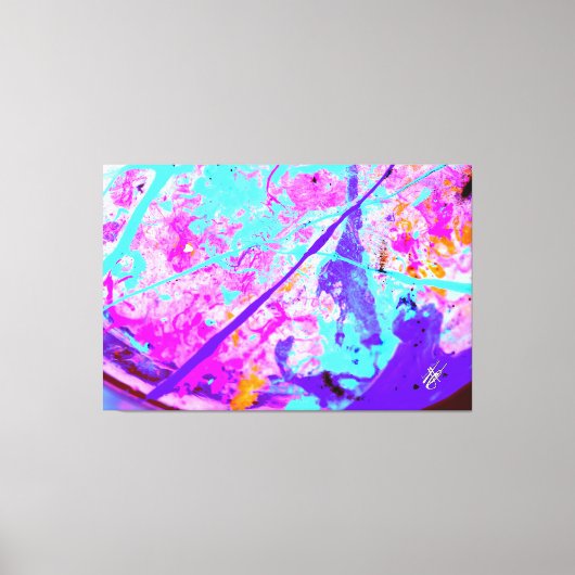 Psychopathie canvas afdruk (Voorkant)