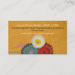 Psychotherapeut Clinicus Psychoeducticus Visitekaartje