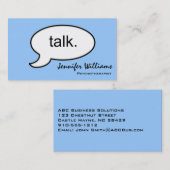 Psychotherapeut Modern Visitekaartje (Voorkant / Achterkant)