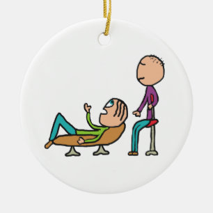 Psychotherapie-advies Keramisch Ornament