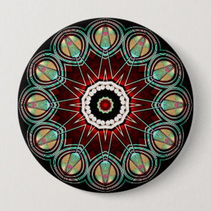 PSYCR8 STAR Knop Ronde Button 4,0 Cm