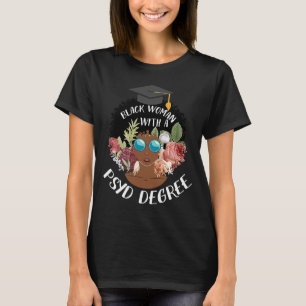 PsyD Doctor in de psychologie Doctoraat Afstuderen T-shirt