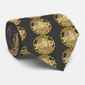 PsyD LOGO - ARTS VAN PSYCHOLOGIE Stropdas (Opgerold)