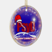 PsyD Psychology Doctor CHRISTMAS ORNAMENT (Rechts)