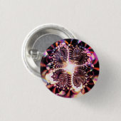 PsyFractal Ronde Button 3,2 Cm (Voorkant /achterkant)