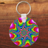 Psykedelica - Fractal Sleutelhanger (Voorkant)