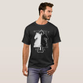 PSYOP Throwback Double Knight Back Logo Only Witho T-shirt (Voorkant volledig)