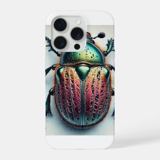 Psyrassa beetle 190924IREF251 - Watercolor (Verso)