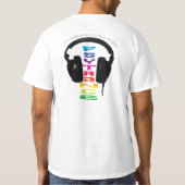PSYTRANCE MUSIC T-Shirt (Achterkant)