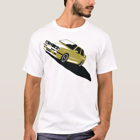 PT1011_BMW M3 Yellow.png T-shirt (Voorkant)