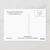 Pt. Aangename NJ Wou dat je hier was! Palmbomen Briefkaart (Achterkant)