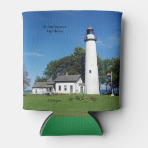 Pt. Aux Barques Lighthouse koozie