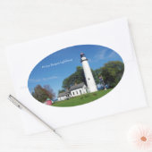 Pt Aux Barques Lighthouse sticker (Envelop)