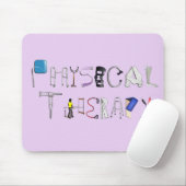 PT op het werk Muismat (Met muis)