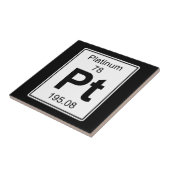 Pt - Platinum Tegeltje (Zijkant)