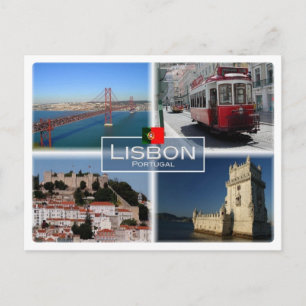 PT Portugal - Lissabon - Briefkaart
