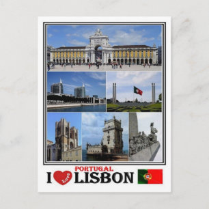 PT Portugal - Lissabon - Briefkaart