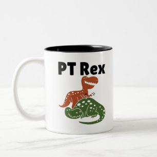 PT Rex Fysieke Therapie Therapie Tweekleurige Koffiemok