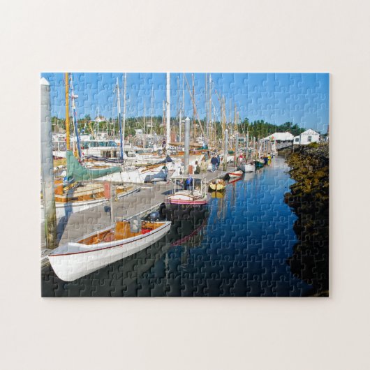 PT Skiff Schilderachtig Puzzle Legpuzzel (Horizontaal)