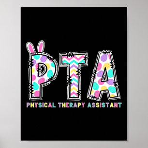 PTA Fysieke Therapie Instant Bunny Paastherapie Poster