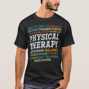 PTA fysiotherapeut fysiotherapie daar T-shirt