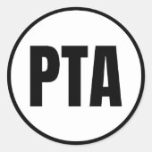 PTA - Port Alsworth Classic Round Sticker (Voorkant)