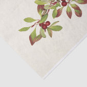 Ptarmiganberry van Mary Vaux Walcott Tissuepapier (Detail)