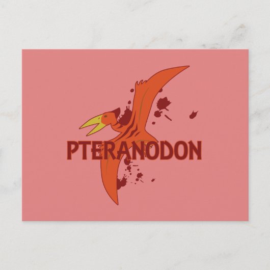 Pteranodon Briefkaart (Voorkant)