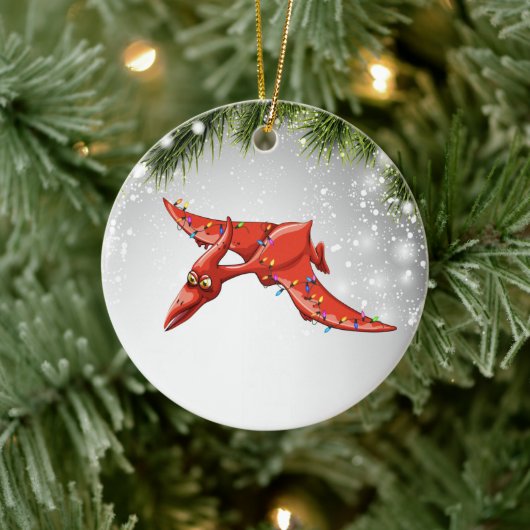 Pteranodon Gift for Pteranodon Lover Adult Kind Keramisch Ornament (Boom)