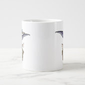 Pteranodon met een mandje extra grote beker (Voorkant)