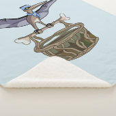 Pteranodon met een mandje sherpa deken (3/4)