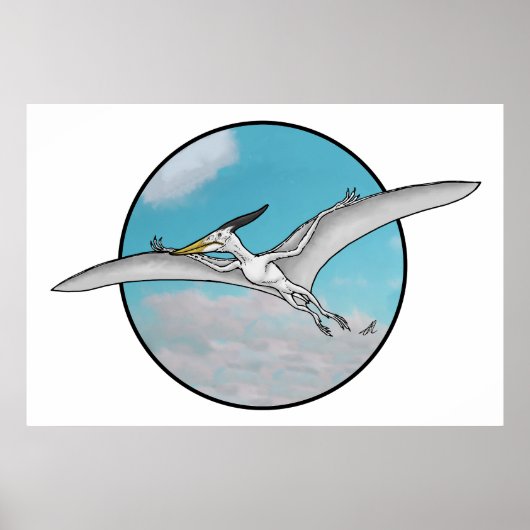 Pteranodon Poster (Voorkant)