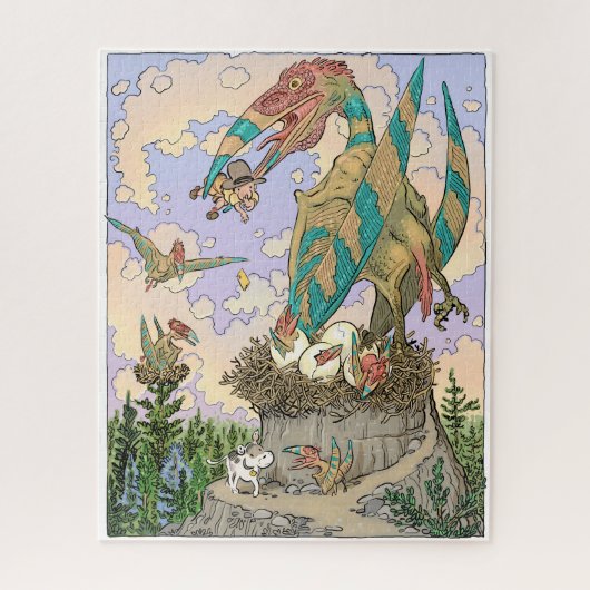 Pteranodon Puzzle 520 pièce (Vertical)