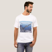 Pteranodon vogels - 3D rendering T-shirt (Voorkant volledig)