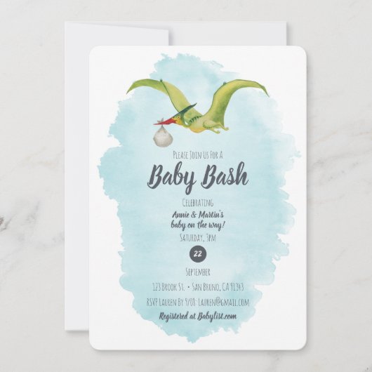 Pterodactyl Bezorging Kaart (Voorkant)