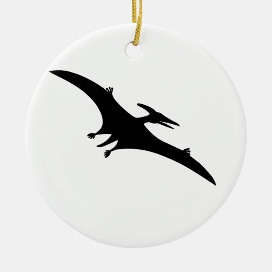 Pterodactyl Dinosaur Keramisch Ornament (Voorkant)