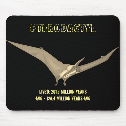 Pterodactyl Dinosaur Muismat (Voorkant)