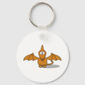 Pterodactyl Toony Art Sleutelhanger (Voorkant)