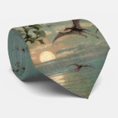 Pterodactyls Antiek afdrukken Stropdas (Opgerold)