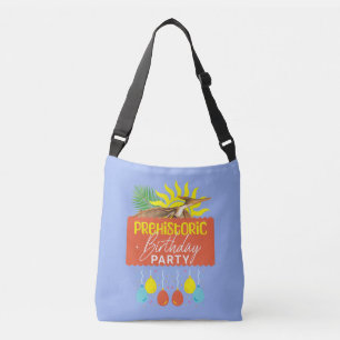 Pterodactylus Prehistorisch Verjaardagsfeestje Crossbody Tas