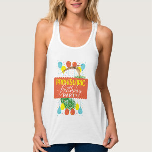 Pterodactylus Prehistorisch Verjaardagsfeestje Tanktop