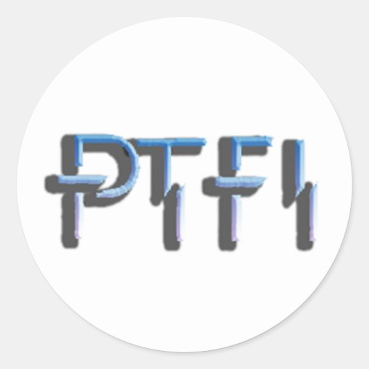 PTFI Sticker (Voorkant)