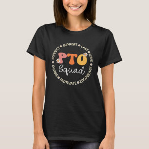 PTO-team waarderingsweek terug naar school T-shirt