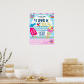 PTO zomerreces Poster (Keuken)