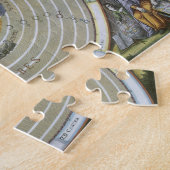 Ptolemaic Planisphere door Andreas Cellarius Legpuzzel (Zijkant)