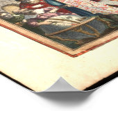 Ptolemaic System Chart (1660) Poster (Hoek)