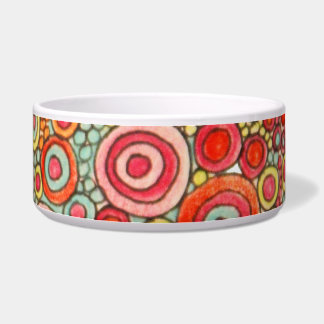 Ptown Poppy Dog Bowl Voerbakje