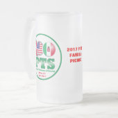 PTS 100th Jubileum Family Picnic Beer Mok (Voorkant links)