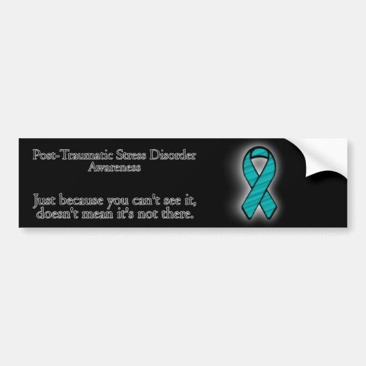 PTSD Awareness Bumpersticker (Voorkant)