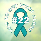 PTSD Awareness Window Cling Raamsticker (Vel 3)